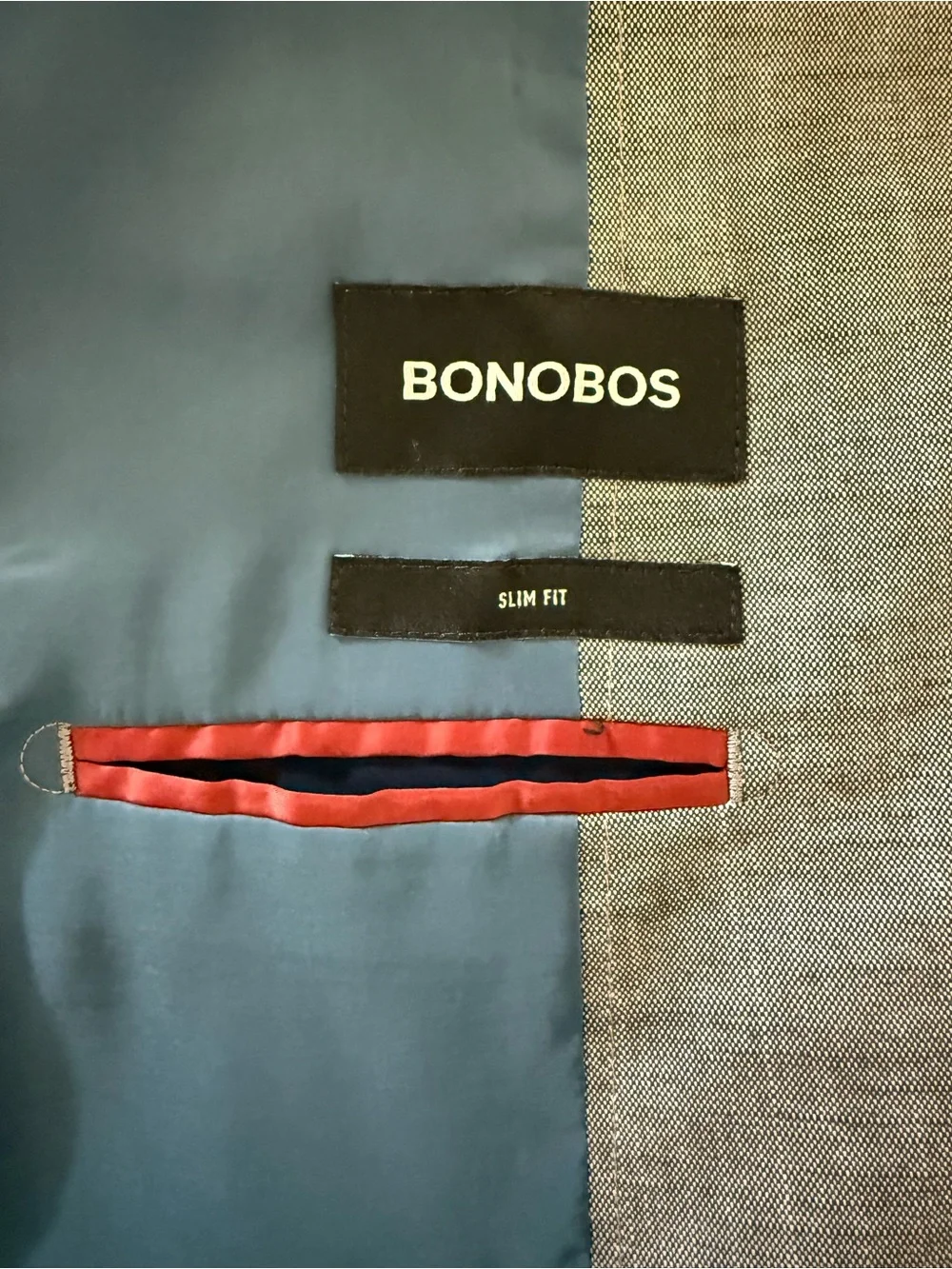 Bonobos Men's Chambray Suit Jacket and Pants